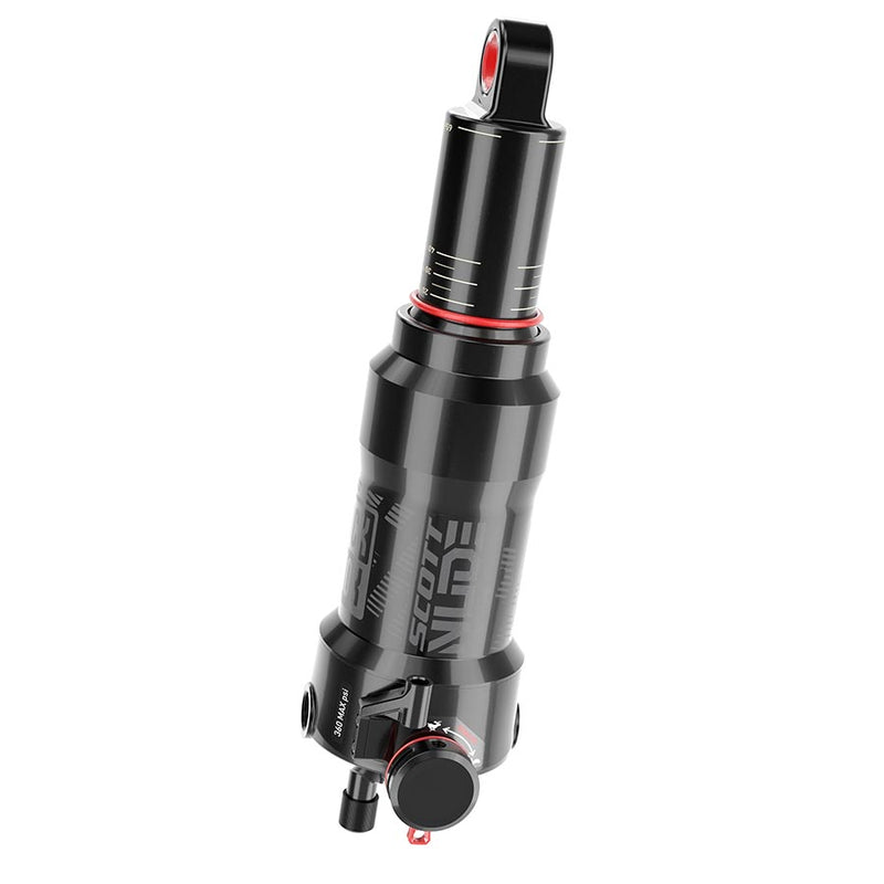 RockShox Deluxe Nude RL3 C1 Rear shock 165x45 Shaft Eyelet: Trunnion Body Eyelet: Standard Progressive 0Pos/0Neg Tokens W/1 Efficiency Token LM Tune430 Lockout Scott Spark