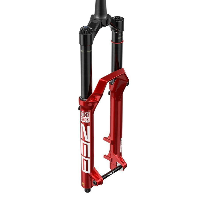 RockShox ZEB Ultimate A3 Suspension Fork 27.5'' DebonAir+ W/ButterCups 160mm 1-1/8''-1.5'' 15x110mm TA Rake: 44mm Red