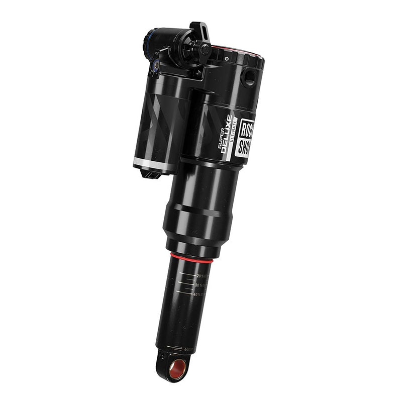 RockShox Super Deluxe Ultimate C2 Rear shock 185x55 Shaft Eyelet: Trunnion Body Eyelet: Standard 0Neg/0Pos Tokens Reb55/Comp37 Lockout 4 Trek Fuel EX 2023+