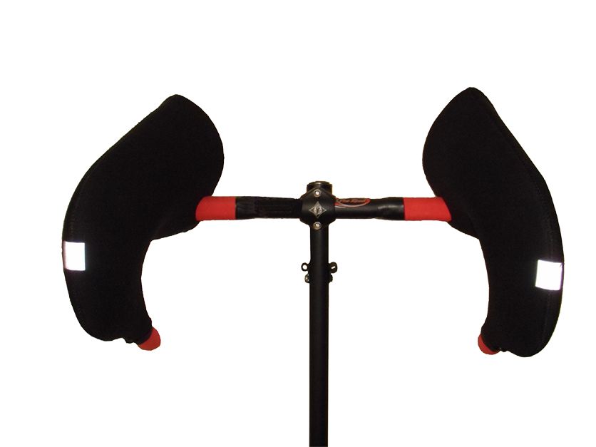 Bar Mitts Road Pogie Handlebar Mittens Internally Routed Campagnolo/SRAM/Shimano LG BLK