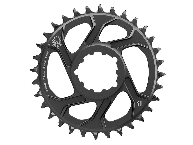 SRAM X-Sync 2 Eagle Direct Mount Chainring - 30 Tooth 3mm Boost Offset 12-Speed BLK