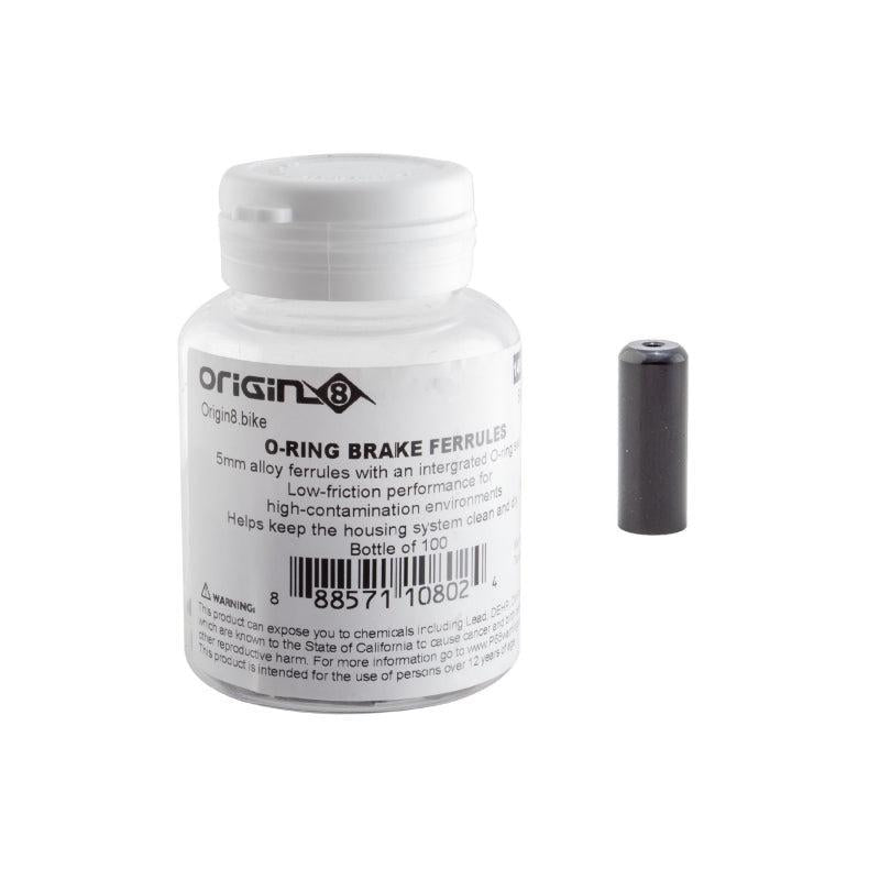 Origin8 O-Ring Gear Ferrules Gear 4mm Black