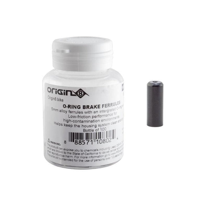 Origin8 O-Ring Gear Ferrules Gear 4mm Black