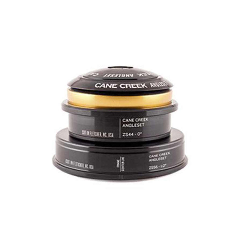 Cane Creek AngleSet Headset Complete ZS44/28.6/H13 | EC56/40/H15 Black
