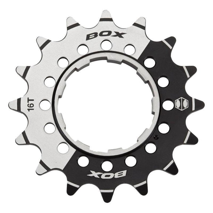 BOX Box One 3/32" CNC AL 7075 Cog Black - 16t
