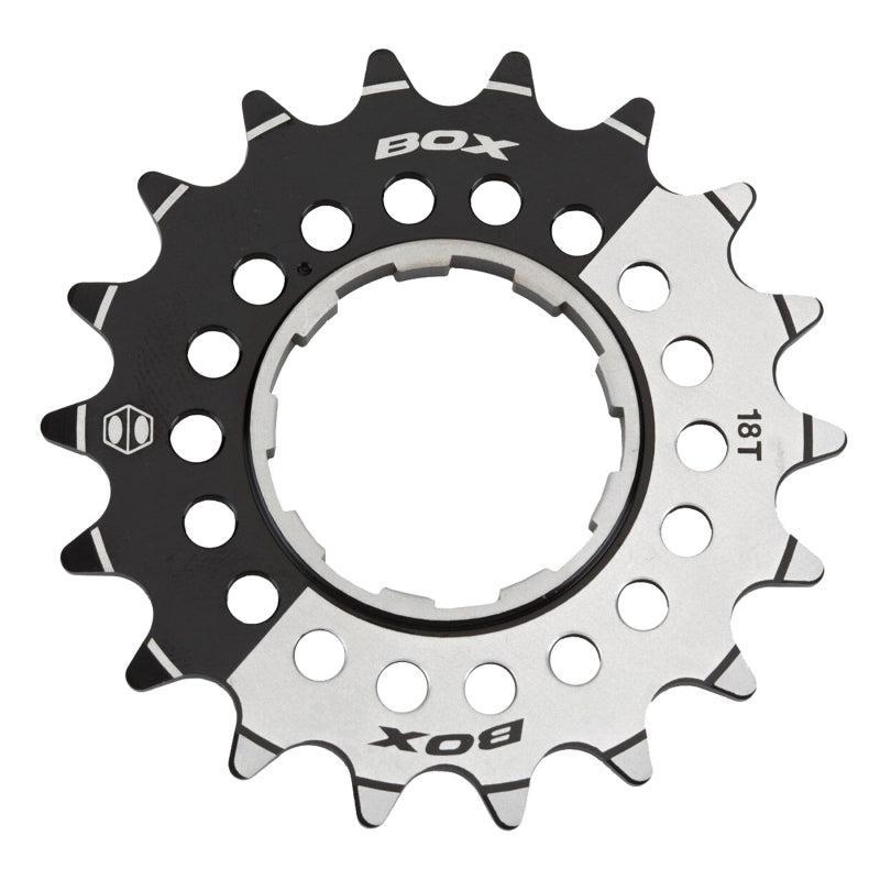 BOX Box One 3/32" CNC AL 7075 Cog Black - 18t