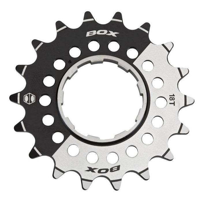 BOX Box One 3/32" CNC AL 7075 Cog Black - 18t