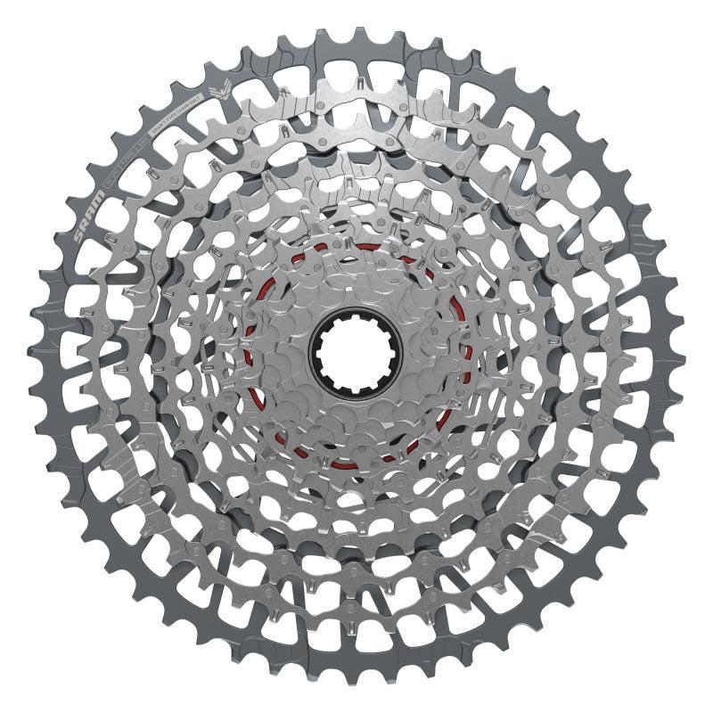 SRAM GX Eagle T-Type XS-1275 Cassette - 12-Speed 10-52t For XD Driver Silver
