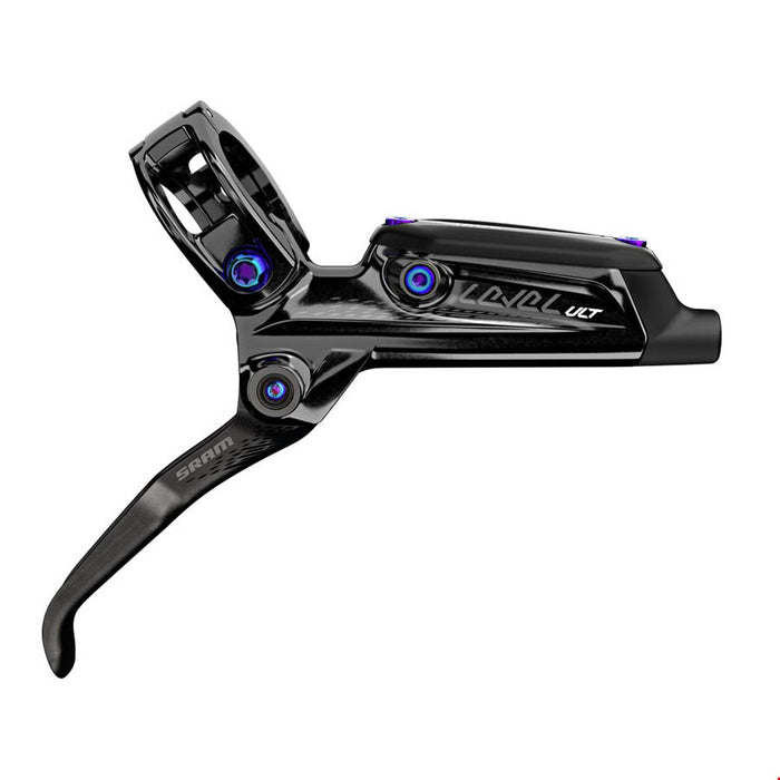 SRAM Level Ultimate Disc Brake Lever - Front Hydraulic Post Mount BLK Rainbow Hardware B1