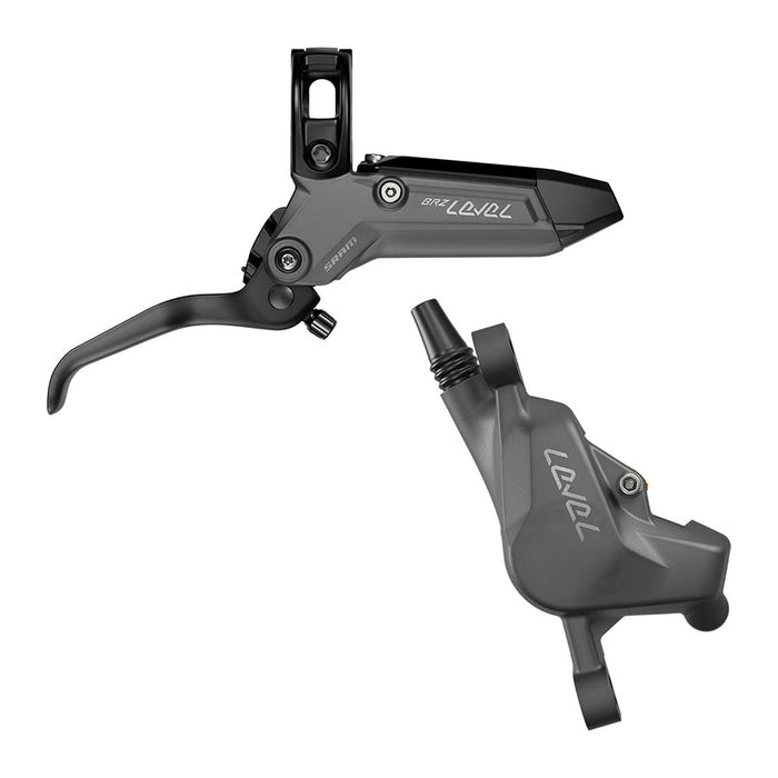 SRAM Level Bronze Stealth Disc Brake Lever - Rear Post Mount 2-Piston Aluminum Lever SS Hardware Dark Polar C1