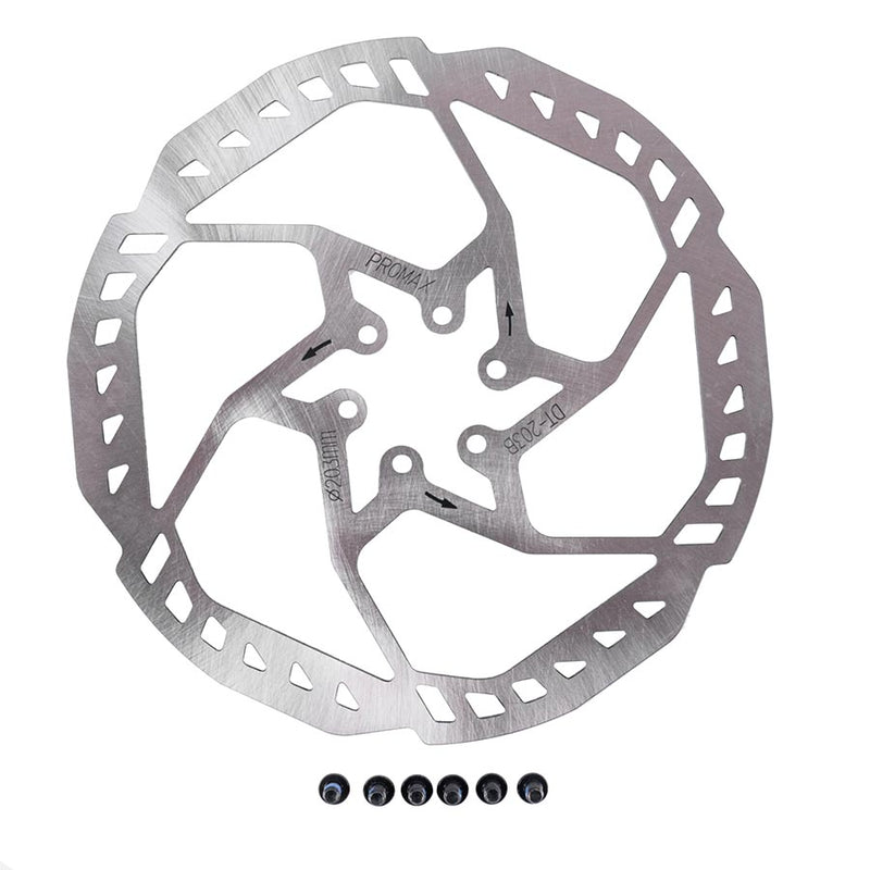 PWR Bikes Star Union 203mm Rotor 203mm ISO 6B
