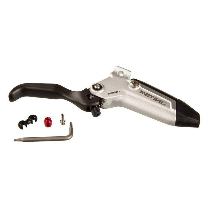 SRAM Motive Ultimate Disc Brake Lever Assembly - Carbon Lever Blade Silver A1+
