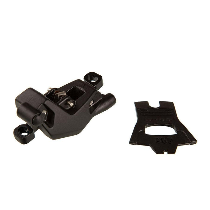 SRAM Motive Bronze Disc Brake Caliper Assembly - Front/Rear Post Mount 4-Piston Diffusion BLK A1+