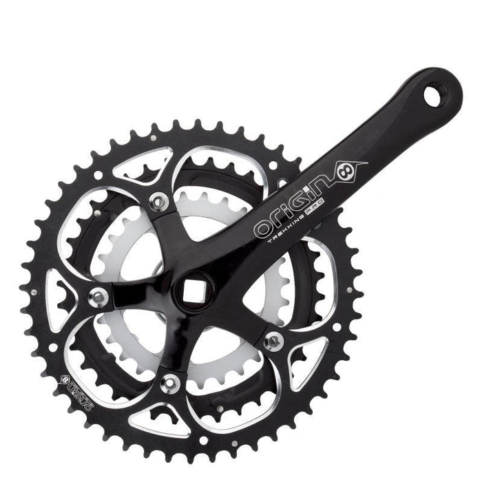Origin8 Trekking 175x48/38/28 113 SQR JIS crankset black
