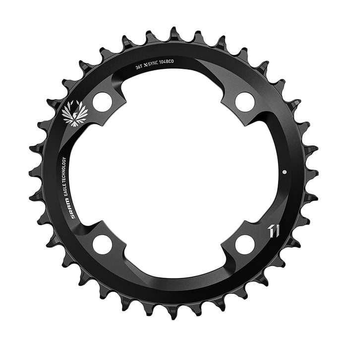 SRAM X-Sync 2 Eagle Chainring - 36 Tooth 104mm BCD 12-Speed Black