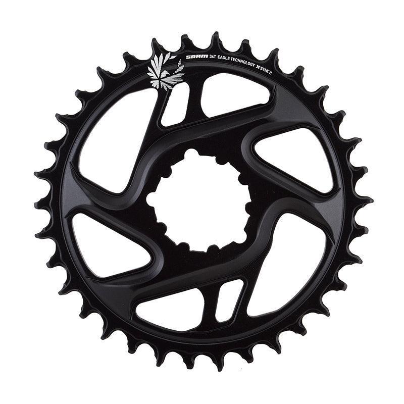 SRAM X-Sync 2 Eagle Cold Forged Direct Mount Chainring 34T 6mm Offset