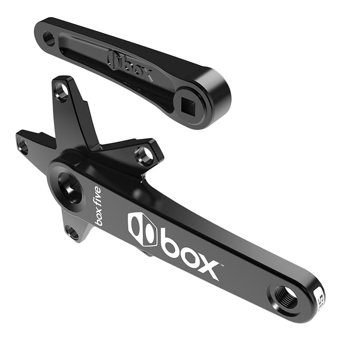 Box components .five. Square Tapered Forged 155mm SQR JIS crankset black