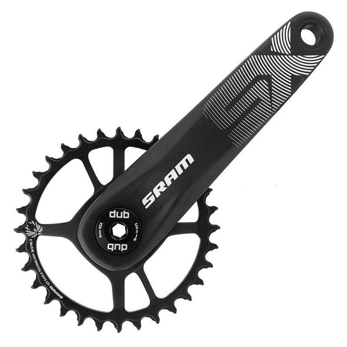 SRAM SX Eagle Boost Crankset - 175mm 12-Speed 32t Direct Mount DUB Spindle Interface BLK A1