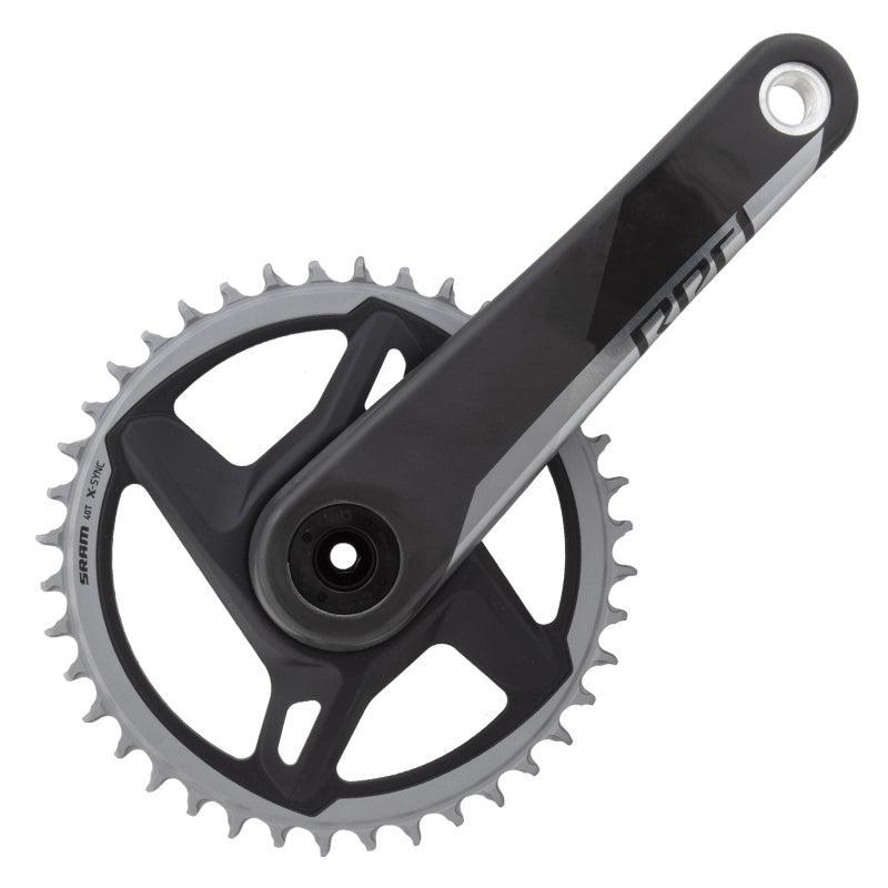 SRAM Red 1 AXS DM Crankset Speed: 12 Spindle: 28.99mm BCD: Direct Mount 40 DUB 175mm Black Road