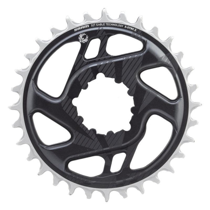 SRAM Eagle X-SYNC 2 Direct Mount Chainring - 32t Direct Mount 3mm Offset For Boost Lunar Grey