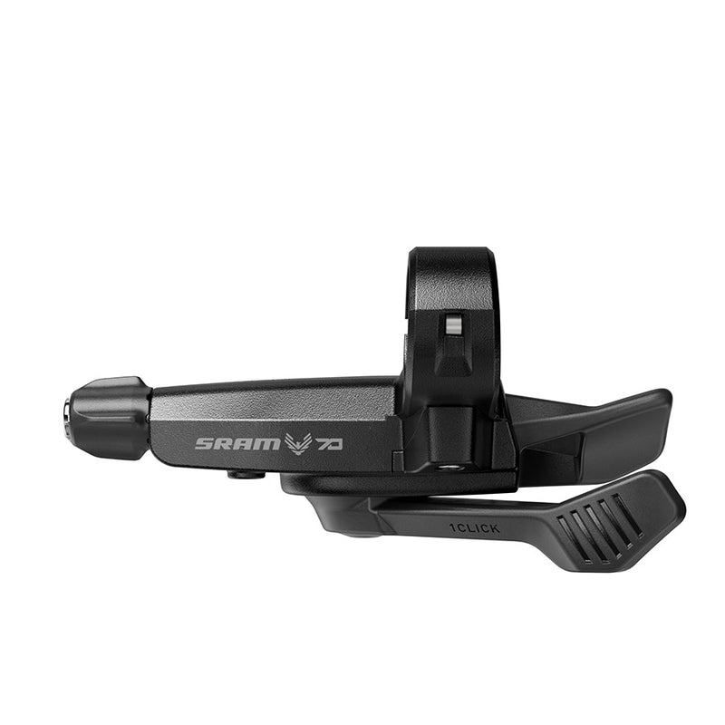 SRAM Eagle 70 T-Type Single Click Trigger Shifter - Rear 12-Speed Integrated Clamp BLK