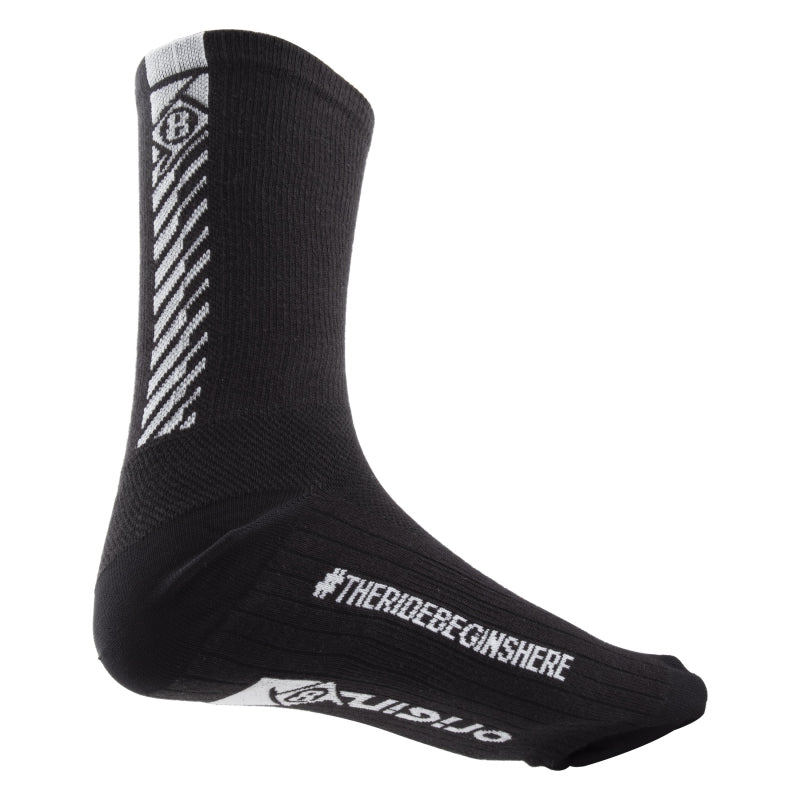 Origin8 Speed Cycling Socks  SM/MD Unisex Black Speed