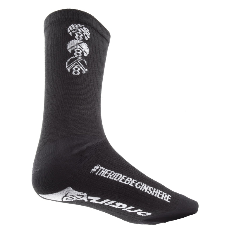 Origin8 Hi-Fi Cycling Socks  SM/MD Unisex Black Hi-Fi