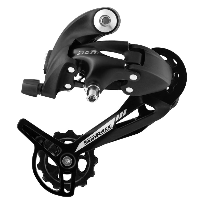 SunRace M41 0S1 Rear Derailleur - 7/8-Speed Long Cage Black