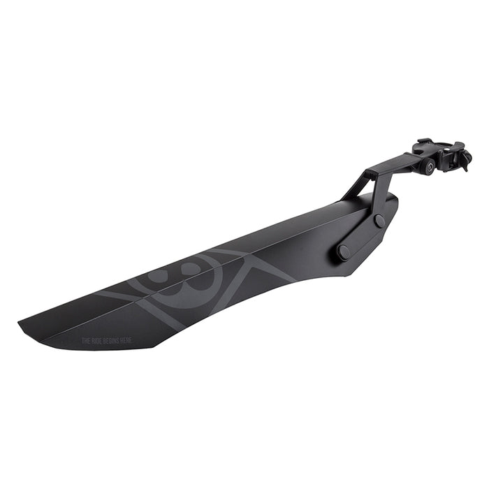 Origin8 Grime MTB Rear Fender Rear MTB 560mm x 114mm Polypropylene Black 200g