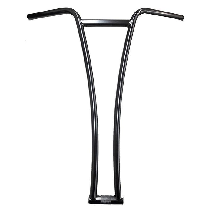 Sun seeker Y-Type Recumbent Handlebar  1in - 560W x 590R Steel Black