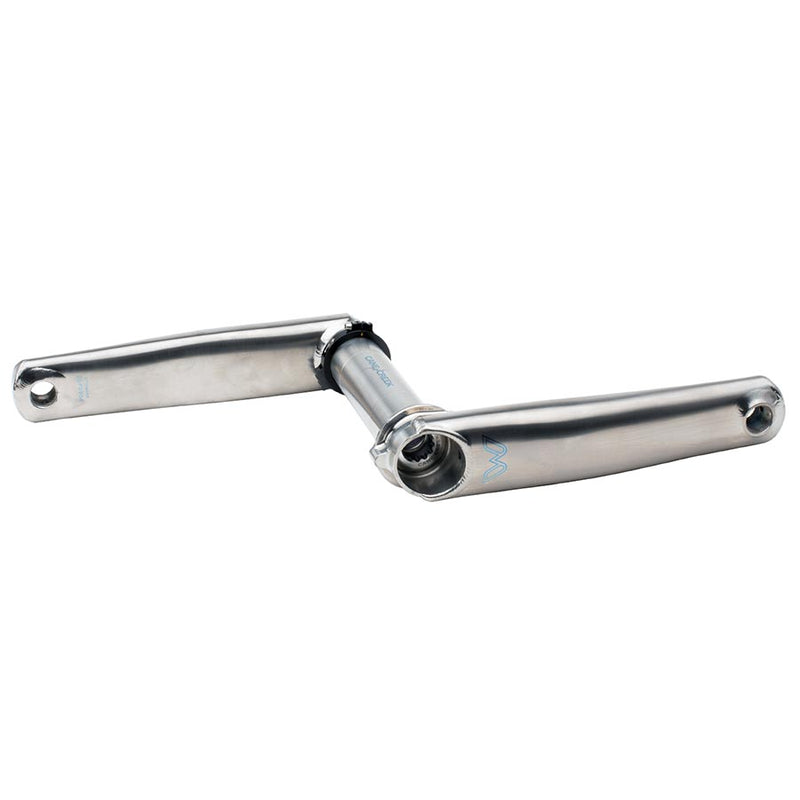 Cane Creek eeWings Mountain Titanium Crankset - 160mm Direct Mount 30mm Spindle Brushed Titanium