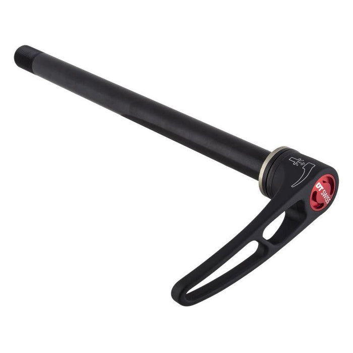 DT Swiss RWS MTB Rear Thru Axle - 12 x 142mm Overall Length 167.7mm M12 x 1.0mm Thread Pitch Flat Washer Plug-in Lever