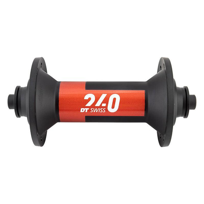 DT Swiss 240 Front Hub - QR x 100mm Black/Red 20H