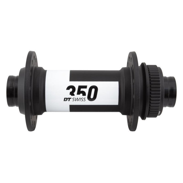 DT Swiss 350 Front Hub - 15 x 110mm Center-Lock Black 28H