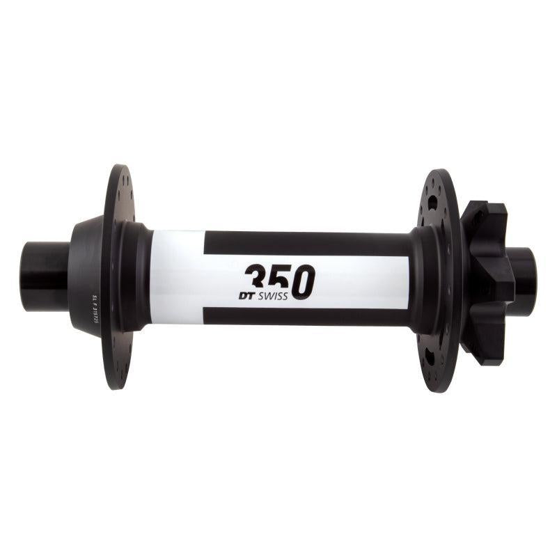 DT Swiss 350 Front Hub - 15 x 150mm 6-Bolt Black 32H