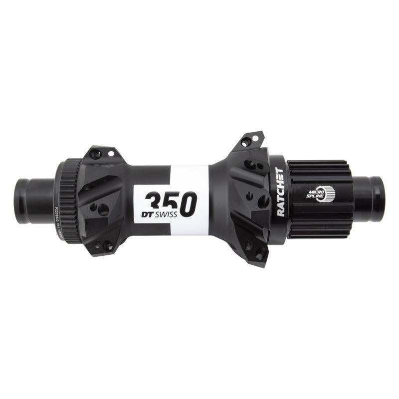 DT Swiss 350 Rear Hub - 12 x 148mm Center-Lock Micro Spline BLK 28H Straight Pull 36pt Straight Pull