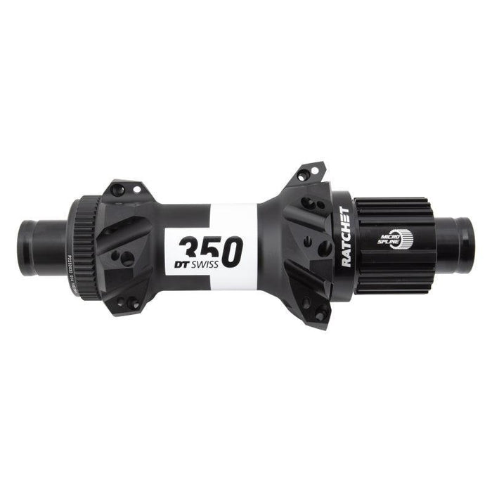 DT Swiss 350 Rear Hub - 12 x 148mm Center-Lock Micro Spline BLK 28H Straight Pull 36pt Straight Pull
