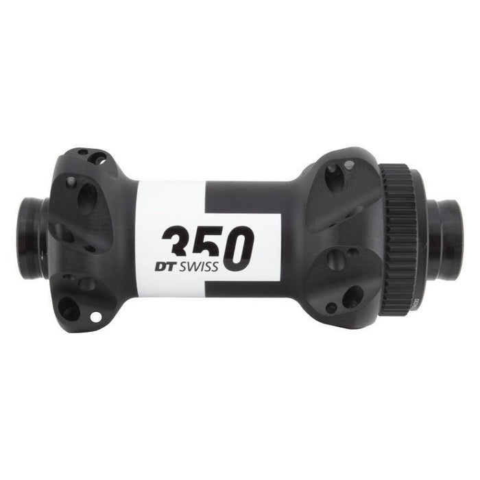 DT Swiss 350 Front Hub - 12 x 100mm Center-Lock Black 24h Straight Pull