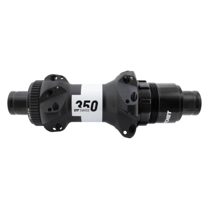 DT Swiss 350 Rear Hub - 12 x 142mm Center-Lock XDR BLK 24H Straightpull 36pt Straight Pull