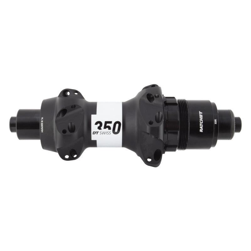 DT Swiss 350 Rear Hub - QR x 130mm Rim Brake XDR BLK 24H Straightpull 36pt Straight Pull