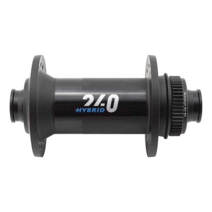 DT Swiss 240 Hybrid Front Hub - 15 x 110mm Center-Lock Black 32H