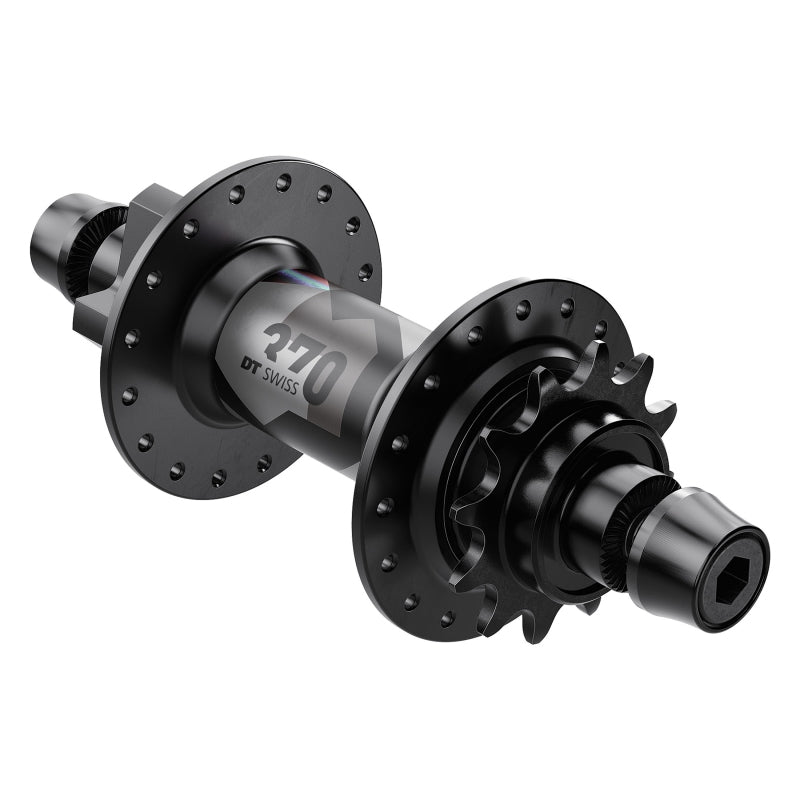 DT Swiss 370 DJ 6B Disc Rear Hub 32h 10x135mm nutted