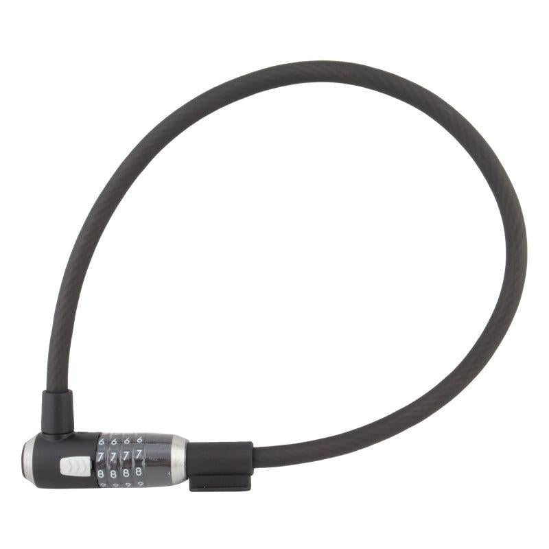 Kryptonite KryptoFlex 1265 Cable Lock -  4-Digit Combo 65cm x 12mm Black