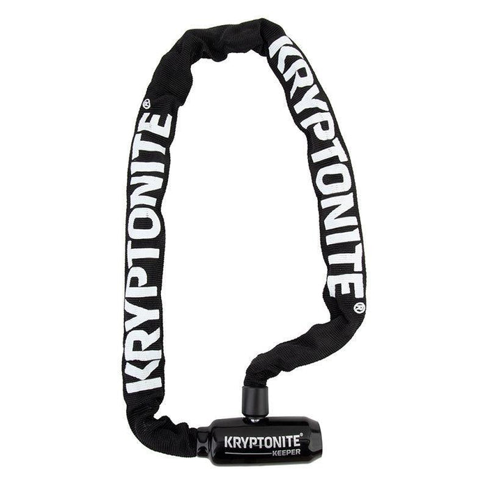 Kryptonite Keeper 585 Integrated Chain Lock - 85cm (2.8') 5mm Keyed Black