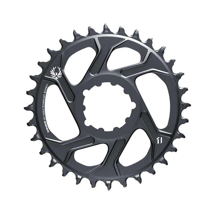 SRAM Eagle X-SYNC 2 Direct Mount Chainring - 30t Direct Mount -4mm Offset Lunar Grey