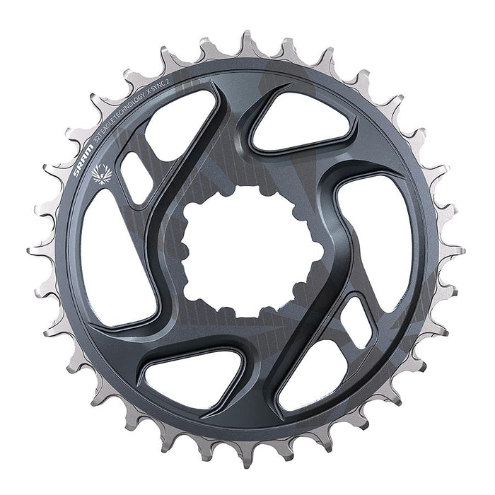 SRAM Eagle X-SYNC 2 Direct Mount Chainring - 34t Direct Mount 3mm Offset For Boost Lunar Grey
