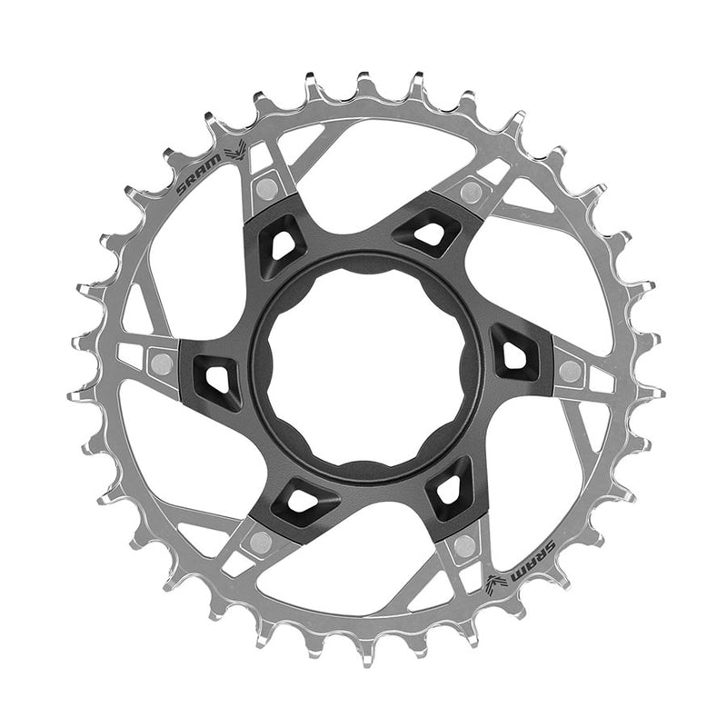 SRAM XX T-Type Chainring - 34t TQ Ebike Direct Mount Silver