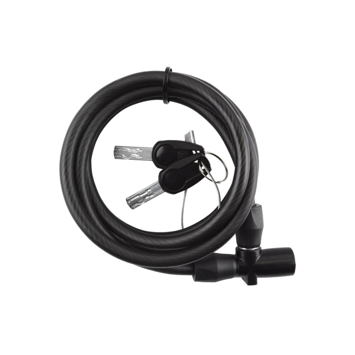 Sunlite Quick-Lock Key/Cable Lock 8mm 5`/152.4cm Key Blk