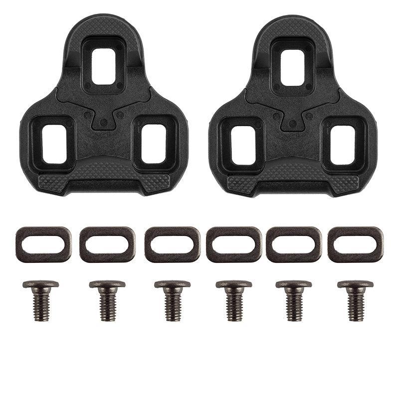 Origin8 Split Fixed KEO Compatible Cleats  Black Look Keo 0° Fixed