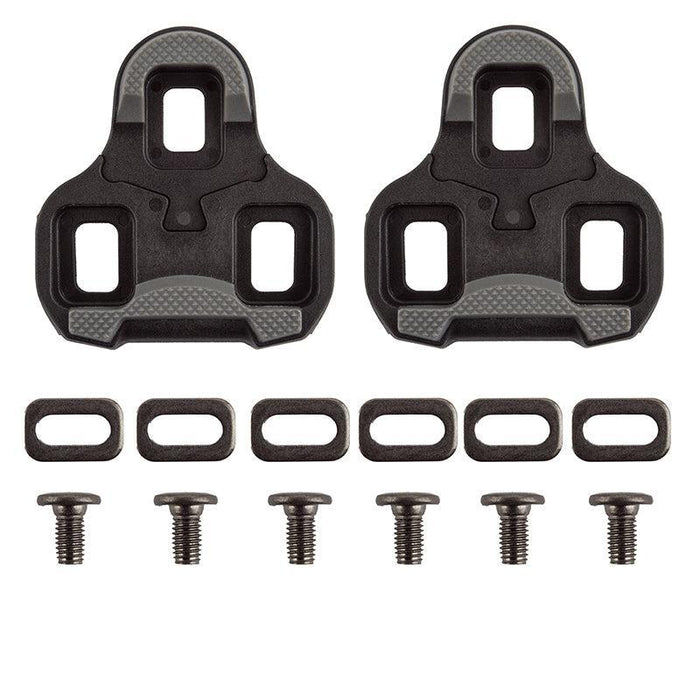 Origin8 Split 4.5 KEO Compatible Cleats  Black/Grey Look Keo 4.5° Float